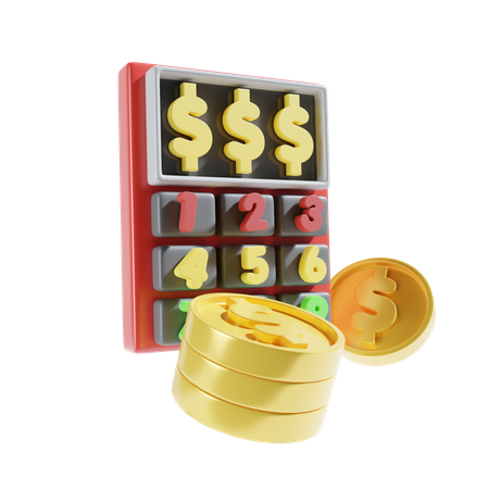 Finance Calendar  3D Icon