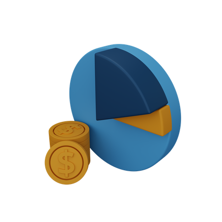 Finance chart  3D Icon