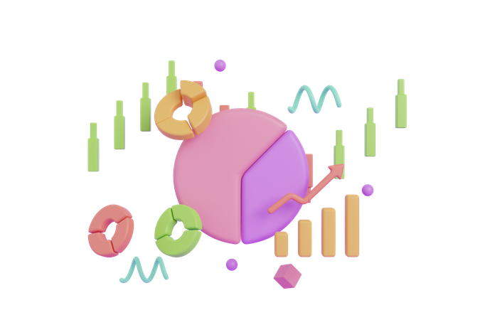 Finance chart  3D Icon
