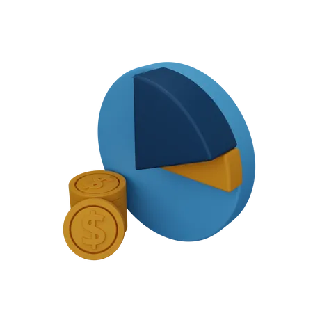 Finance chart 3D Icon
