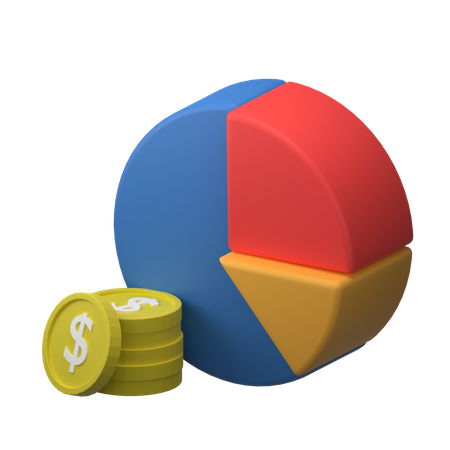 Finance Chart 3D Icon
