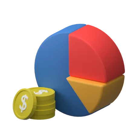 Finance Chart 3D Icon