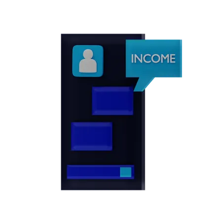 Finance Chat  3D Icon