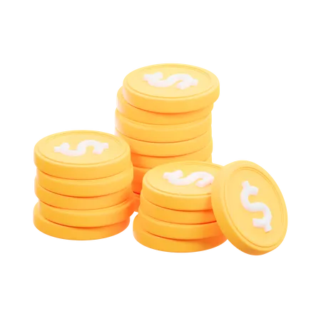 Finance Coin 3D Icon