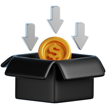 Finance Crowdfunding  3D Icon
