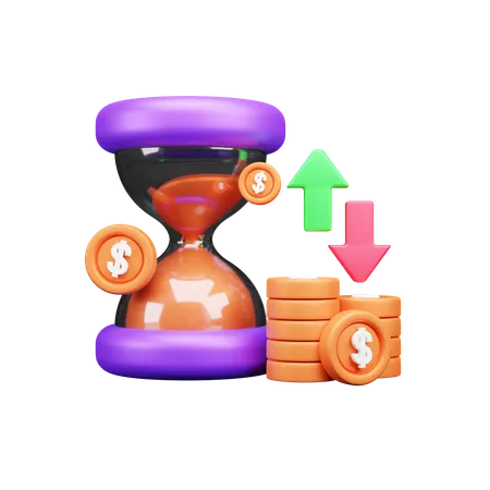 Finance Deadline  3D Icon