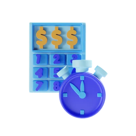 Finance Deadline  3D Icon