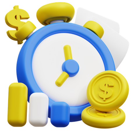 Finance Deadline  3D Icon