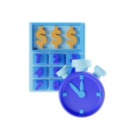 Finance Deadline  3D Icon