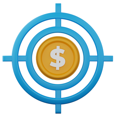 Finance Focus 3D Icon