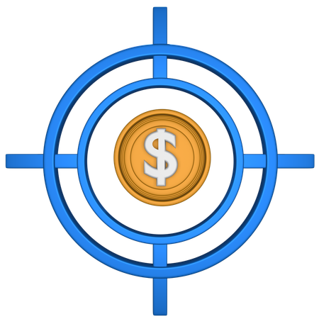 Finance Focuss  3D Icon