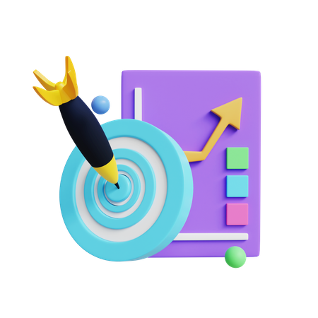 Finance Goal  3D Icon