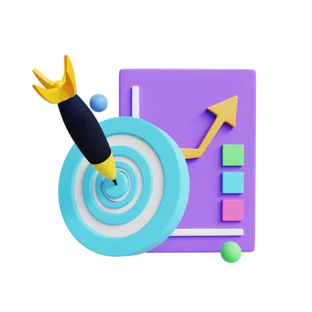 Finance Goal  3D Icon