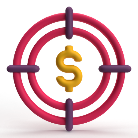 Finance Goal  3D Icon