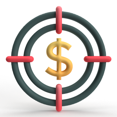 Finance Goal  3D Icon
