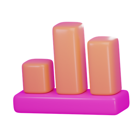 Finance Growth  3D Icon