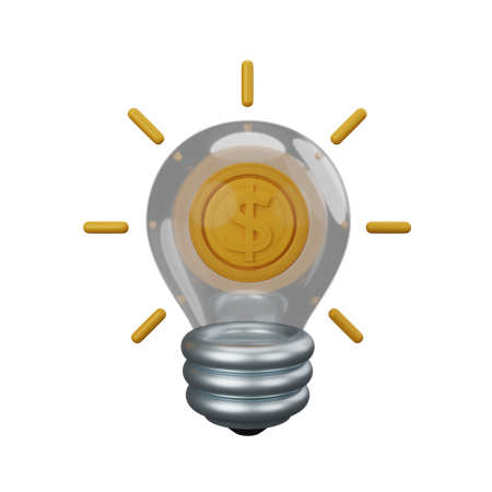 Finance Idea  3D Icon