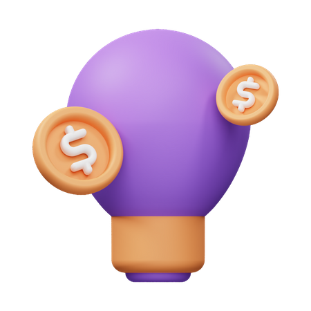 Finance Idea  3D Icon