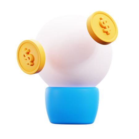 Finance Idea  3D Icon