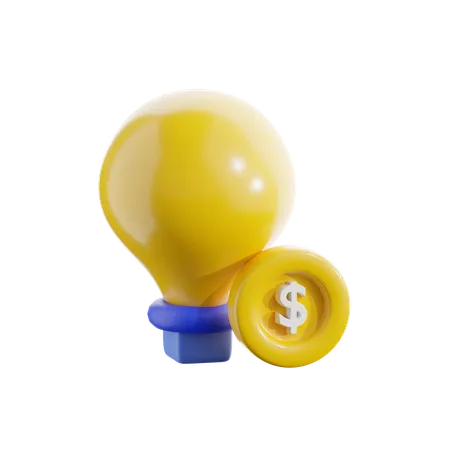 Finance Idea  3D Icon