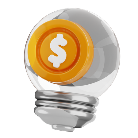 Finance Idea  3D Icon