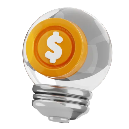 Finance Idea  3D Icon