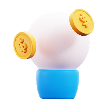 Finance Idea  3D Icon