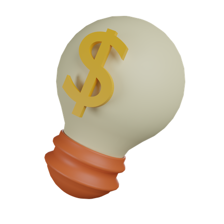 Finance Idea 3D Icon
