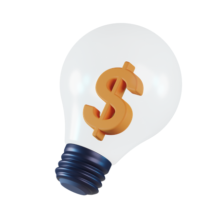 Finance Idea 3D Icon