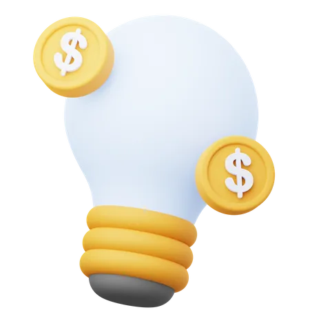 Finance Idea  3D Icon