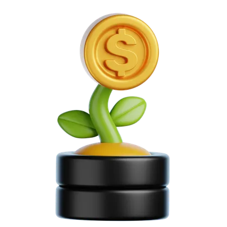 Finance Invesment  3D Icon