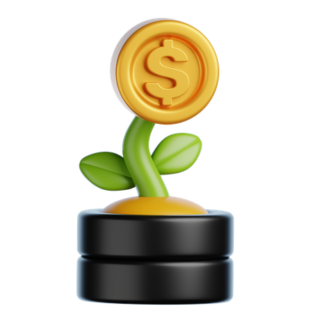 Finance Invesment  3D Icon