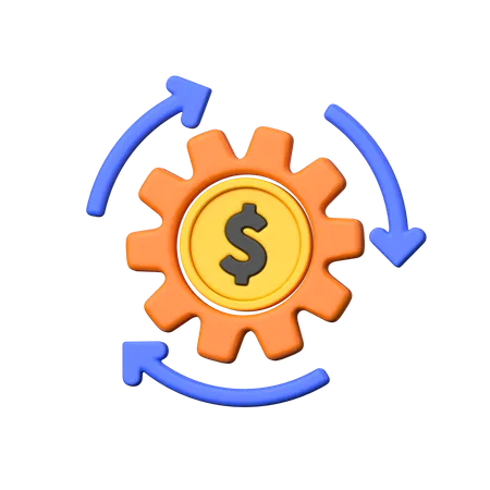 Finance Management 3 D Icon Symbolizes Financial Control And Planning Featuring Dynamic Elements Like Charts And Graphs In A Three Dimensional Design 3D Icon