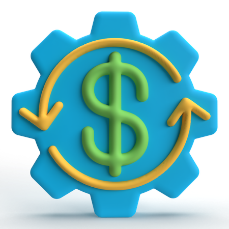 Finance Management  3D Icon