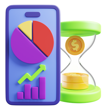 Finance Management  3D Icon