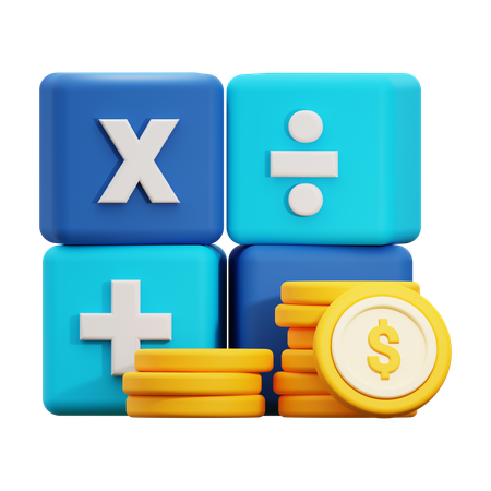 Finance Management  3D Icon