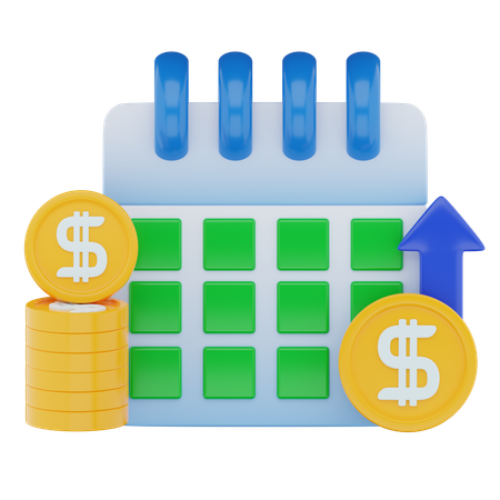 Finance Planning  3D Icon