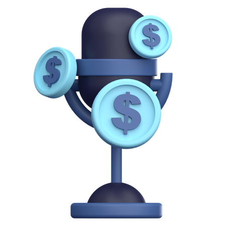 Finance Podcast  3D Icon