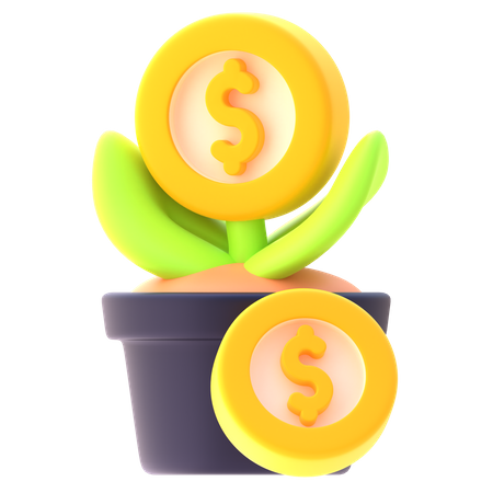 Finance Profit  3D Icon