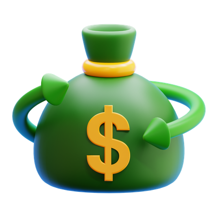 Finance Recovery  3D Icon