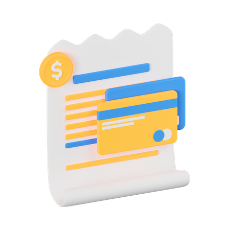 Finance Report  3D Icon