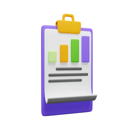 Finance Report Download This Item Now 3D Icon