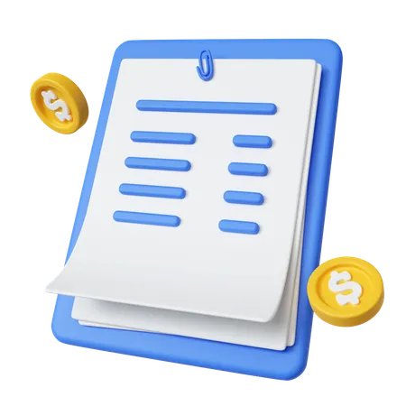 Finance Schedule  3D Icon