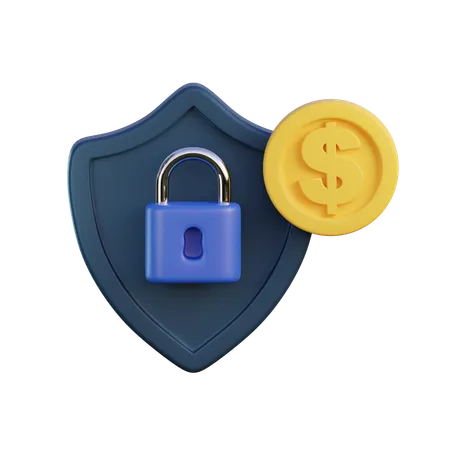Finance Security  3D Icon