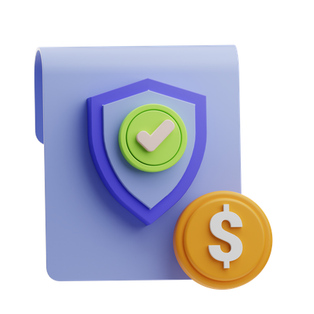 Finance Security  3D Icon