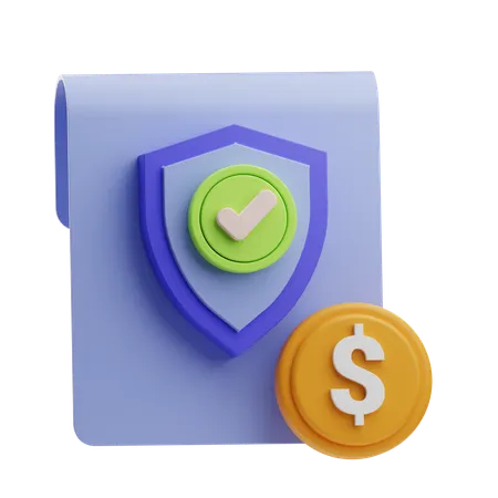 Finance Security  3D Icon