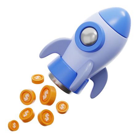 Finance Startup  3D Icon