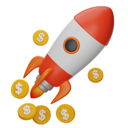 Finance Startup  3D Icon