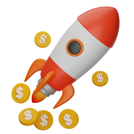 Finance Startup  3D Icon