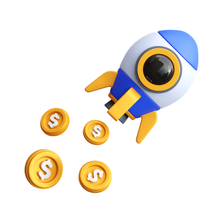 Finance Startup  3D Icon